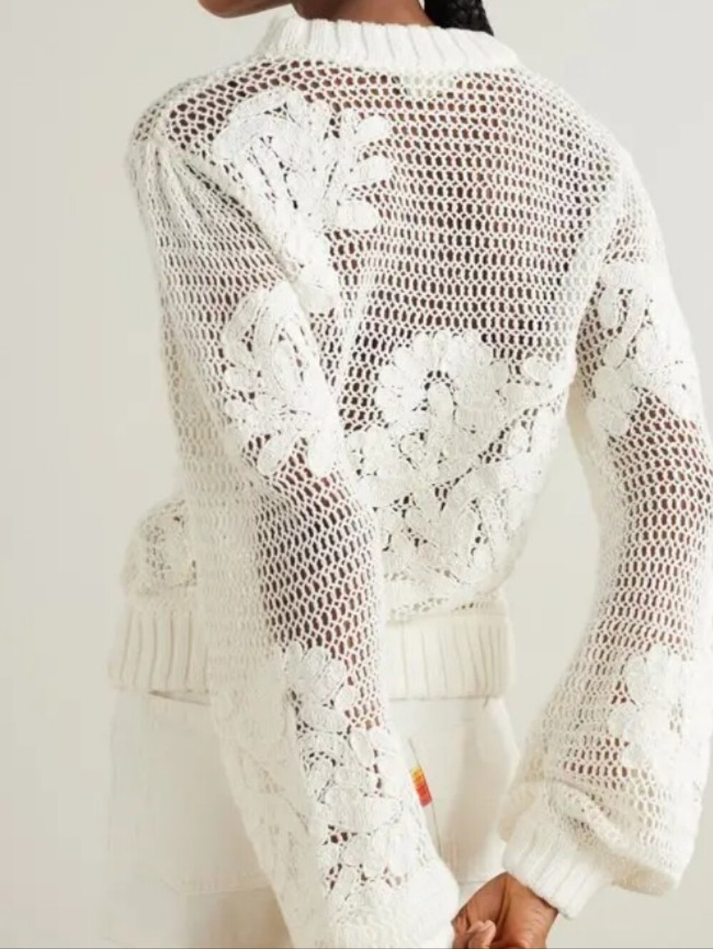 FARM RIO EMBROIDERED KNIT SWEATER - Picture 5 of 10